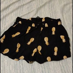 Forever 21 Pineapple Shorts